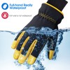 HODUP Waterproof Insulated Winter Work Gloves, Thermal Lining High Desterity
