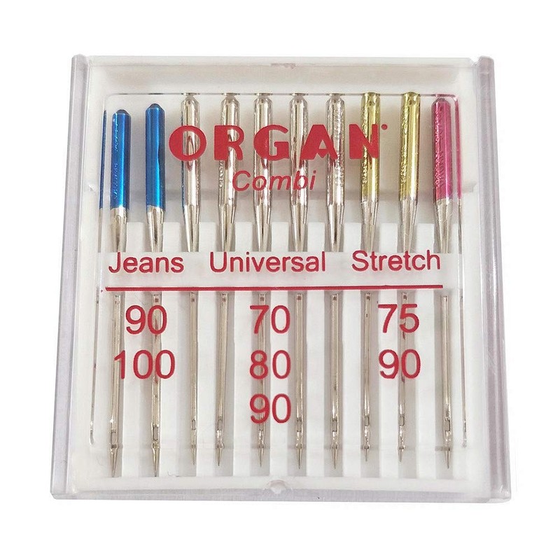 YEQIN 10pcs Organ Needles, Domestic Sewing Machine Needles Jeans, Universal