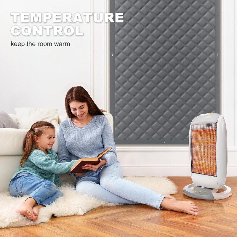 AGHITG Thermal Window Cover for Winter,38" X 62" for Window