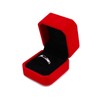 WisePoint Ring Box, Velvet Jewellery Gift Box, Octagonal Jewellery Case,