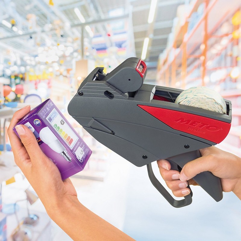 Meto 9506162 26 x 12 mm Hand Labelers - White