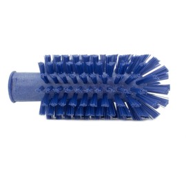 SPARTA Industrial Tank Brush Head Pipe Brush Head, Drain Brush with 3/4" Thread Hole (Handle Not Included) for Commercial Use, Plastic, 5.7 x 2.5 Inches, Blue