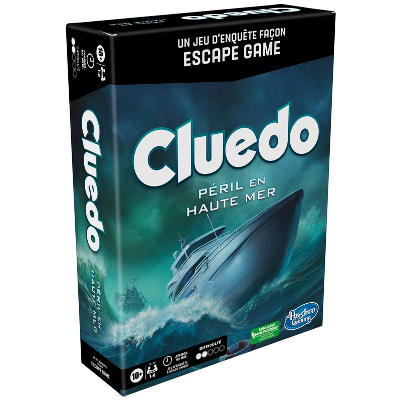 Cluedo Escape: Danger on the High Seas Strategy Board Game
