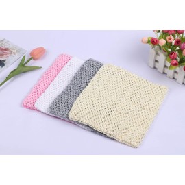 YYCRAFT 9 Inch Width Crochet Tutu Tops for Baby Toddler Girls,Infant Chest Wrap for Dress Up Party(Pack of 8)