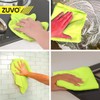 Zuvo Microfibre Cloth For Car(12-Pack)- Ultra Soft, Scratch Free, Highly