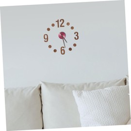 KONTONTY 1 Set DIY Wall Clock Numerals Kit Replacement Numbers for Clock Repair Durable Wood Mechanism with Unique Design Easy to Install for Home Decor