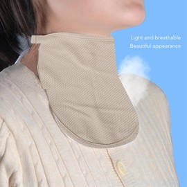 Fyearfly Tracheostomy Neck Ostomy Protection, Neck Trachea Cover, Double Layer Skin Colour, Neck Ostomy Protection, Tracheostomy Wound Cover
