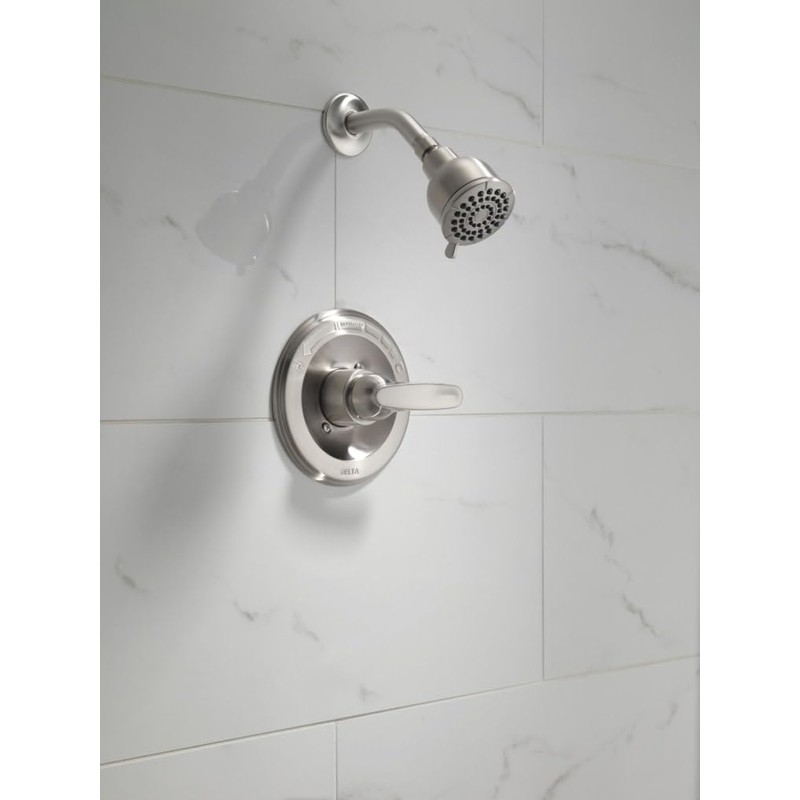 Delta Foundations 13 Series 2-Spray Shower Faucet Set, Chrome Shower