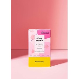 AVRYBEAUTY 4-Step Pedi Rose Water Infused Pedi Kit