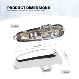 Kit Pulsante Freno A Mano, Stampaggio di un Pezzo di Montaggio Facile, Sostituzione Diretta per Vauxhall e Opel Mokka Modelli 2012-2018