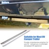 Upgraded Stainless Steel RV Slide Out Ski Set, RV Floor