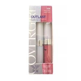 Covergirl Outlast all-day Lipcolor Colorcoat & Topcoat # 554 Berry Sorbet (1)