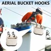 merrisport 6 Pack Bucket Hooks for 2" Aerial-Bucket Lip –