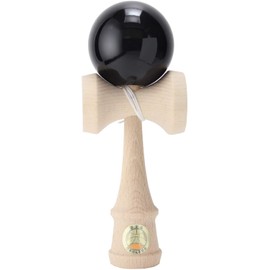 Japan Kendama Association Certified New Competition Kendama "Ozora Kendama", Solid Color, Black, Made In Japan