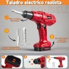 Juego de Herramientas para Niños, con Taladro Eléctrico y Chaleco
