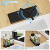 Cisily Sponge Holder for Kitchen Sink, Sink Caddy Organizer with