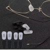 Clear Rubber Silicon Push On Type Nose Pads Pieces Buds