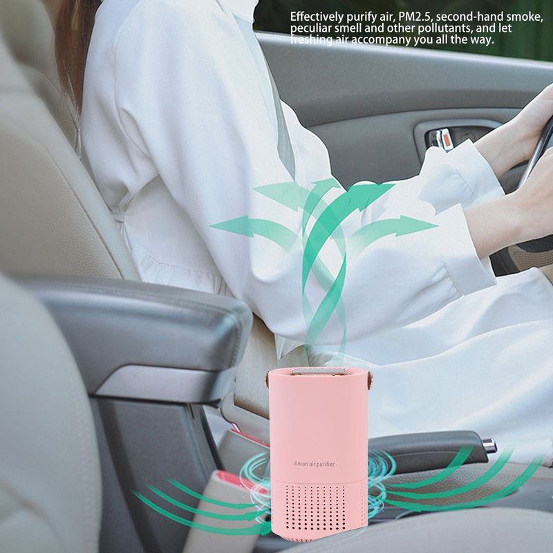 Air Purifier USB Charging 8 Million Negative Ions 360° Surround