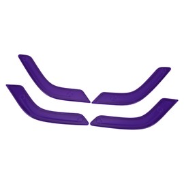 REPAIROCK 1 Set Front Rear Door Handle Panel Bezel Cover Trims for Jeep Wrangler JK JLU Interior Door Handle Bezel Cover Decor Trim ABS Purple