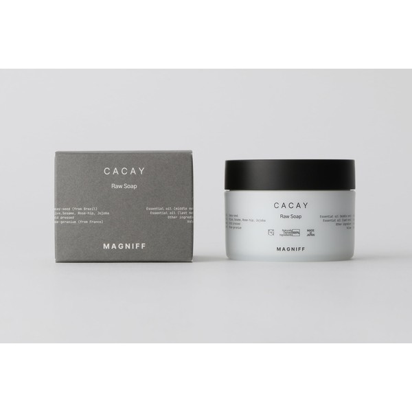 MAGNIFF Kakai Wax Soap, 3.4 fl oz (100 ml) |