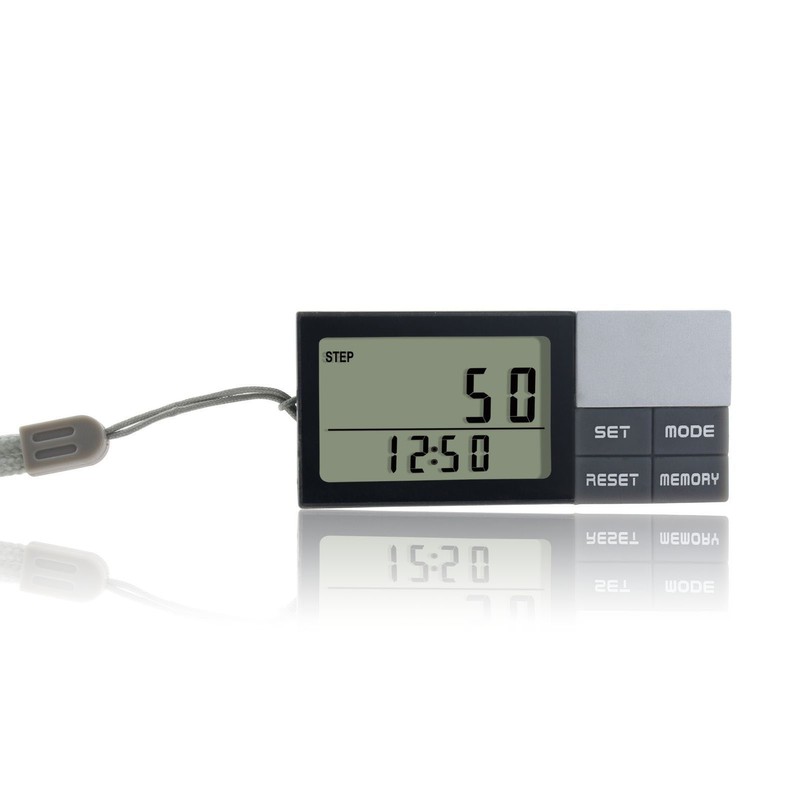 Pedometer Mini Simple Digital LCD Pedometer Portable Step Counter Walking