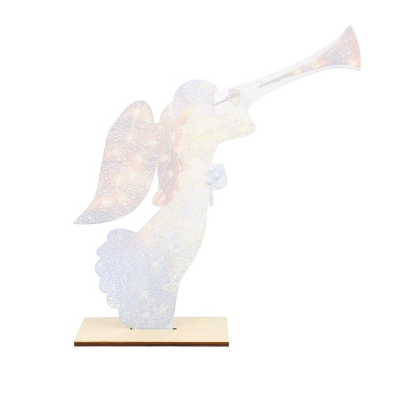 LED Angel Garden Decoration Luminous Acrylic Angel Ornament for Garden