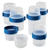 LocknLock Easy Essentials Twist Two Way Food Storage Container, BPA-Free/Dishwasher