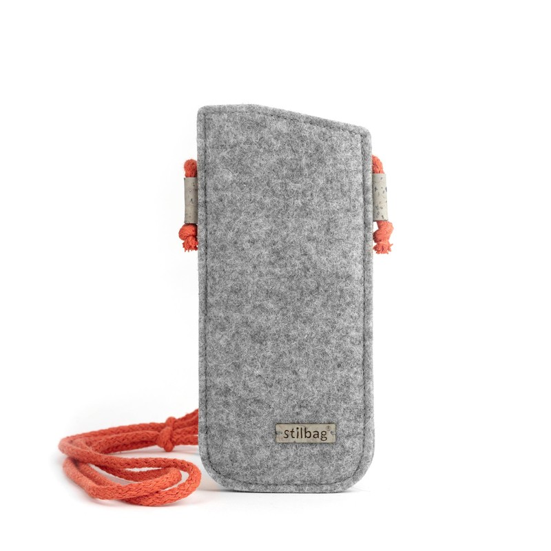 stilbag Neck Glasses Case Made of Wool Felt, Robust Attachment
