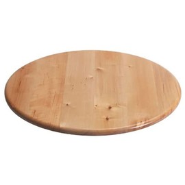 SNUDDA Solid Wood Lazy Susan with Rotating Birch for Dining Table