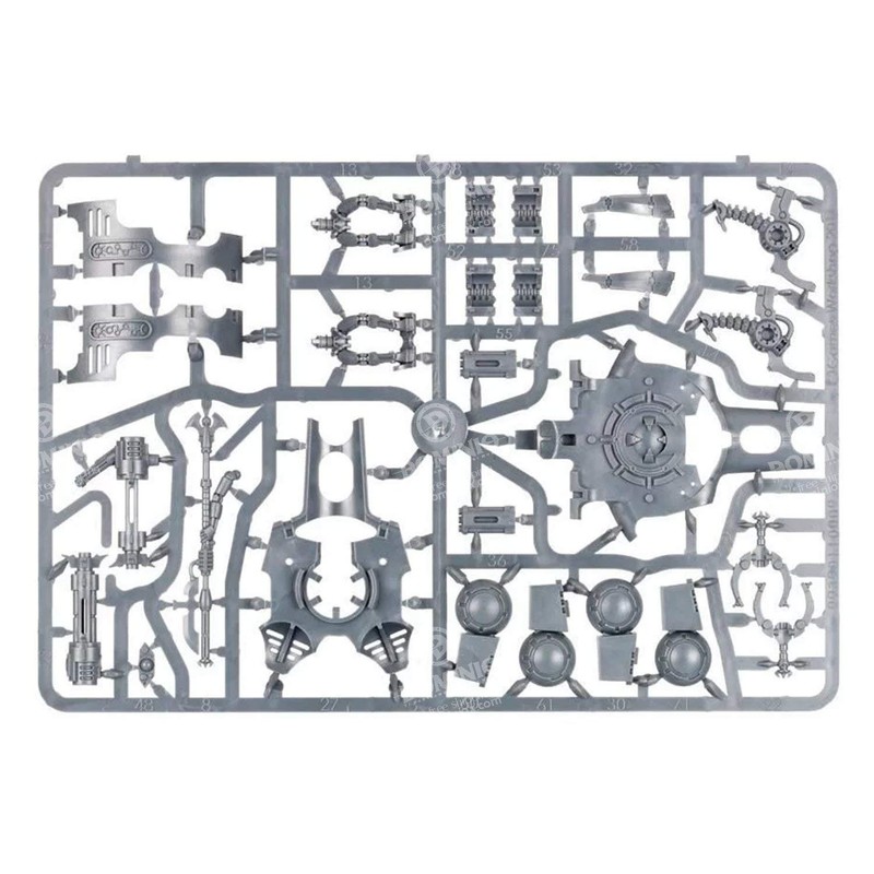 Warhammer 40,000 Necron Catacomb Command Barge/Annihilation Barge (2011, 1 Figure)