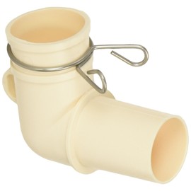 SANEI (サンエイ) Washing Machine Drain Trap Elbow for Drain Hose Connection PH554FSA
