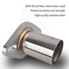 FGJQEFG Exhaust Flange Bolts Quick Fix Repair Pipe Kit w/Gasket
