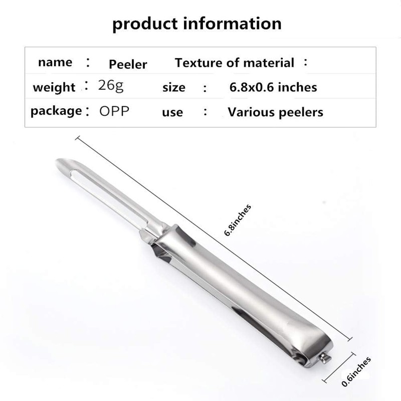 Aniso Kitchen vegetable peeler Stainless steel rotary peeler for vegetable