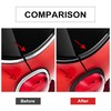 Arespark Gloss Black Vinyl Wrap, Cars Vinyl Film Tapes Kit