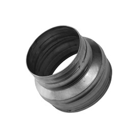 Vent Systems 4" inch to 3" inch Duct Reducer Adapter Connector Fitting Pipe Increaser Reducer Cone for HVAC, Ventilation Systems, Exhausts and Grow Tents. Metal 100 to 80 mm