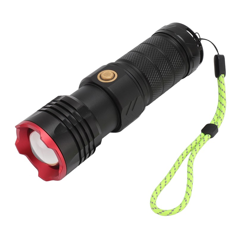 Outdoor Flashlight Professional White Laser High Brightness Waterproof Long Range