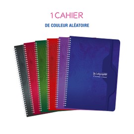 Clairefontaine Calligraphe Caligraphe 7016 2407 spiral binding, 100 pages, A4, squared, 70 g
