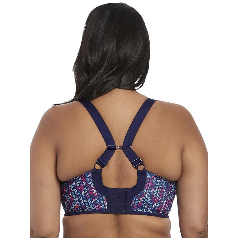 Elomi Women's Energise Sports Bra: High Impact Support. Three-Piece Cups,