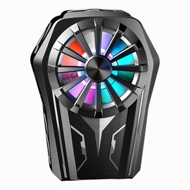 Phone Cooler semiconductor Refrigeration Compatible with Apple/Android Mobile Phones to Effectively dissipate Heat Suitable for Mobile phonesother Devices for Live Broadcast Games (2000mAh)