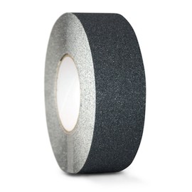 GGR Supplies T.R.U. NST-20 Black Non-Skid Tape 4 in. Wide x 60 ft. Length Safety Way 60 Grit Anti Slip Traction Tape 32 Mil No Slip