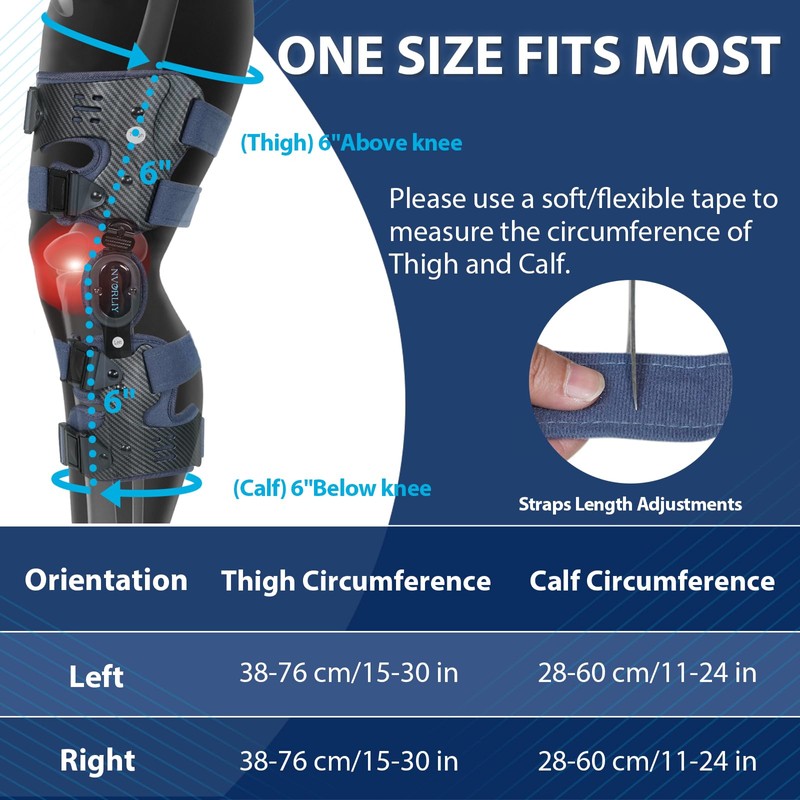 Nvorliy OA Unloader Knee Brace, Offloader Knee Support for Arthritis,