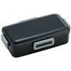 Skater (skater) Lunch Box Rich Black 830ml Antibacterial Fluffy Serving