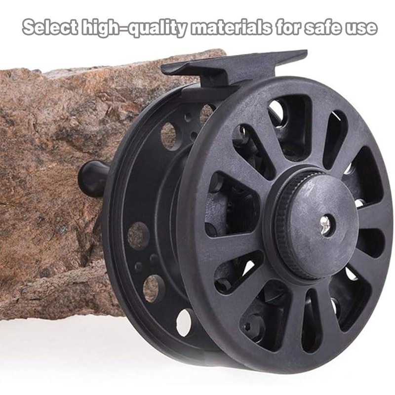 AIMALL ABS Plastic Fly Fishing Reel, Versatile 5/6 & 7/8