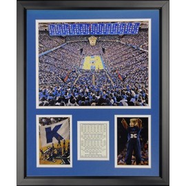 Legends Never Die Kentucky Wildcats - Rupp Arena Framed Photo Collage, 16" x 20", (20190U)