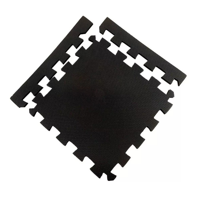 Sport Tapete Antiderrapante 32.5 X 32.5 Cm 12 Pzas Gym