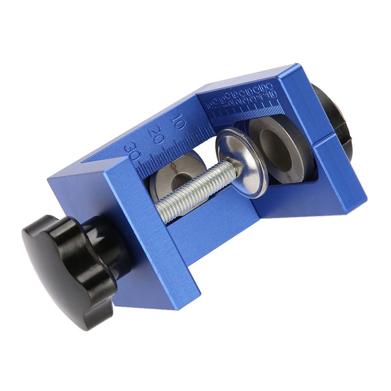 Wood Dowel Hole Drilling Guide Jig Kit Woodworking Carpentry Positioner
