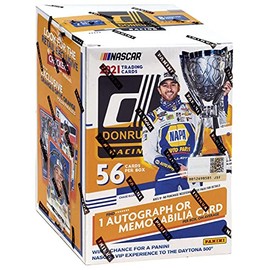 2021 Donruss NASCAR Racing Blaster Box (8 cards per pack. 7 packs per box; FACTORY SEALED)
