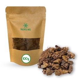 Pure Propolis Powder (100g) 100% Natural. Direct Propolis from Beekeeper. (A flat slice of compacted powder is obtained)