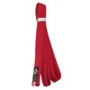 Ronin Deluxe Cotton Red Belt - Masters belt for Karate,