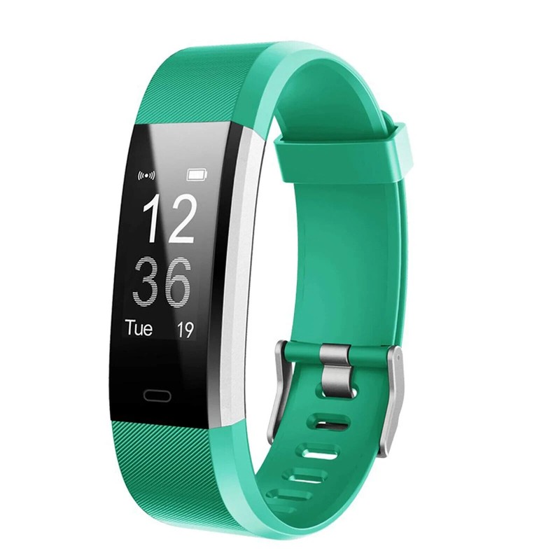 Lintelek Fitness Tracker HR Heart Rate Sleep Monitor Step Counter